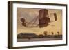 Wright Biplane-null-Framed Giclee Print