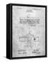 Wright Brother's Aeroplane Patent-Cole Borders-Framed Stretched Canvas