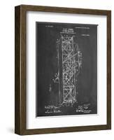 Wright Brother's Flying Machine Patent-null-Framed Art Print