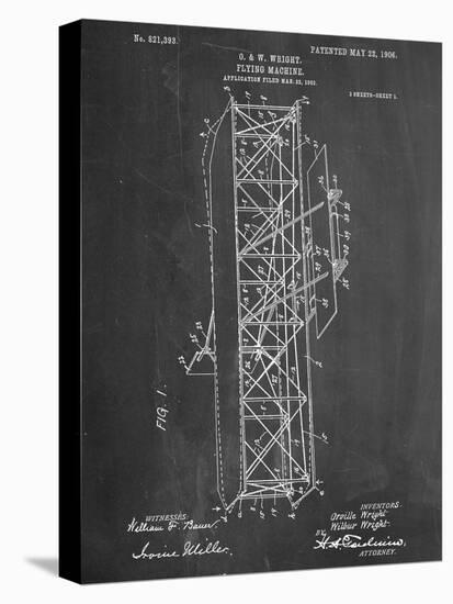 Wright Brother's Flying Machine Patent-null-Stretched Canvas