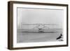 Wright Brothers 1903 Machine Photograph - Kitty Hawk, NC-Lantern Press-Framed Art Print