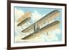 Wright Brothers Bi-plane-null-Framed Premium Giclee Print