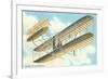 Wright Brothers Bi-plane-null-Framed Art Print