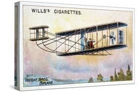 Wright Brothers' Biplane 'Flier, 1910-null-Stretched Canvas