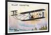 Wright Brothers' Biplane 'Flier, 1910-null-Framed Giclee Print