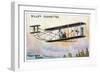 Wright Brothers' Biplane 'Flier, 1910-null-Framed Giclee Print