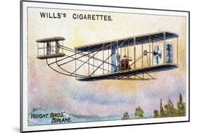 Wright Brothers' Biplane 'Flier, 1910-null-Mounted Giclee Print