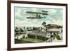 Wright Brothers Biplane, Sedalia, Missouri-null-Framed Premium Giclee Print