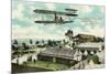 Wright Brothers Biplane, Sedalia, Missouri-null-Mounted Premium Giclee Print