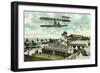 Wright Brothers Biplane, Sedalia, Missouri-null-Framed Art Print