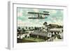 Wright Brothers Biplane, Sedalia, Missouri-null-Framed Art Print