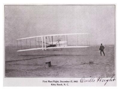 Wright Brothers Flight at Kitty Hawk