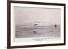 Wright Brothers Flight at Kitty Hawk-null-Framed Giclee Print