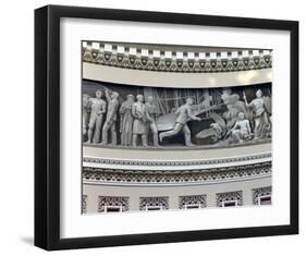 Wright Brothers frieze in U.S. Capitol dome, Washington, D.C.-Carol Highsmith-Framed Art Print