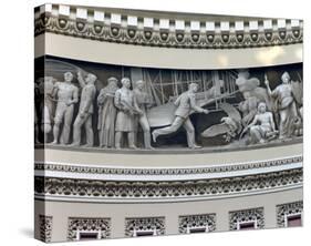 Wright Brothers frieze in U.S. Capitol dome, Washington, D.C.-Carol Highsmith-Stretched Canvas