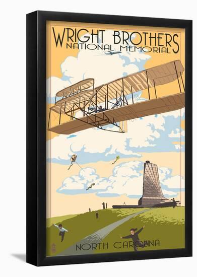 Wright Brothers National Memorial - Outer Banks, North Carolina-null-Framed Poster