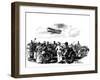 Wright Flight 1909-null-Framed Photographic Print