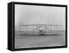 Wright Flyer, December 17th, 1903-Science Source-Framed Stretched Canvas