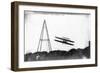 Wright in Early Military Plane Photograph - Fort Meyer, VA-Lantern Press-Framed Art Print