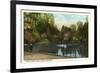 Wright Park, Tacoma, Washington-null-Framed Art Print