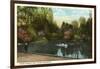 Wright Park, Tacoma, Washington-null-Framed Art Print