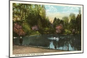 Wright Park, Tacoma, Washington-null-Mounted Art Print