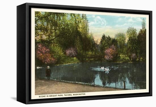 Wright Park, Tacoma, Washington-null-Framed Stretched Canvas