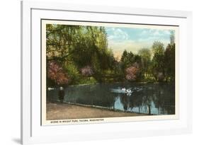 Wright Park, Tacoma, Washington-null-Framed Premium Giclee Print