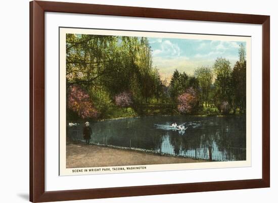 Wright Park, Tacoma, Washington-null-Framed Premium Giclee Print