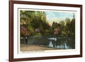 Wright Park, Tacoma, Washington-null-Framed Premium Giclee Print