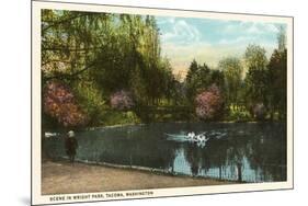 Wright Park, Tacoma, Washington-null-Mounted Premium Giclee Print