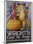 Wright's Coal Tar Soap: Britain's Might is (W)Right-null-Mounted Photographic Print