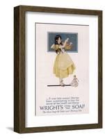 Wright's Coal Tar Soap - the Ideal Soap for Toilet and Nursery Use-null-Framed Photographic Print