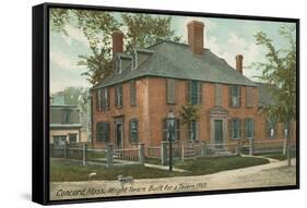 Wright Tavern, Concord-null-Framed Stretched Canvas