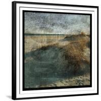 Wrightsville Dunes-John W^ Golden-Framed Art Print