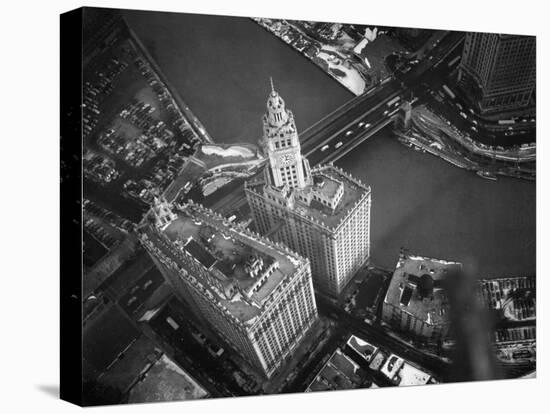 Wrigley Building in South Chicago. 1951-Margaret Bourke-White-Stretched Canvas