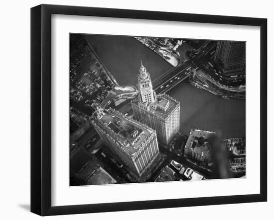 Wrigley Building in South Chicago. 1951-Margaret Bourke-White-Framed Photographic Print