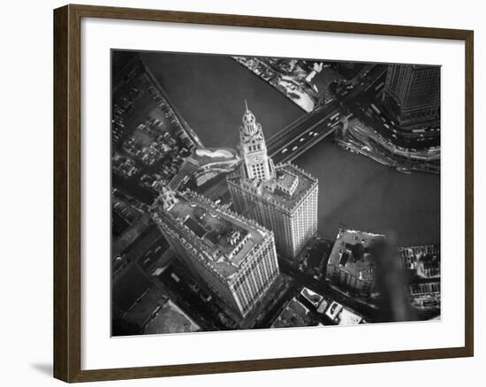 Wrigley Building in South Chicago. 1951-Margaret Bourke-White-Framed Photographic Print