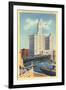 Wrigley Building on Chicago River, Chicago, Illinois-null-Framed Art Print