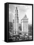 Wrigley Building on Michigan Avenue in Chicago, Ca. 1928-null-Framed Stretched Canvas