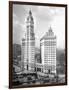 Wrigley Building on Michigan Avenue in Chicago, Ca. 1928-null-Framed Photographic Print