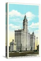 Wrigley Building-null-Stretched Canvas