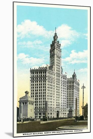 Wrigley Building-null-Mounted Art Print