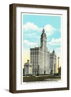 Wrigley Building-null-Framed Art Print