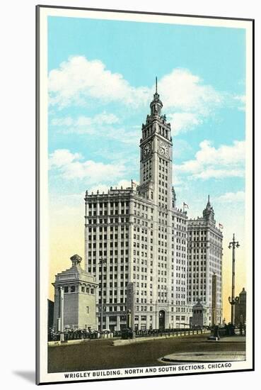 Wrigley Building-null-Mounted Art Print