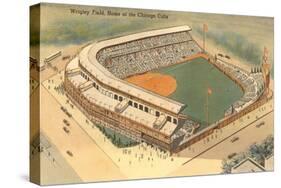 Wrigley Field, Chicago, Illinois-null-Stretched Canvas