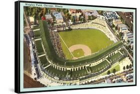 Wrigley Field, Chicago, Illinois-null-Framed Stretched Canvas