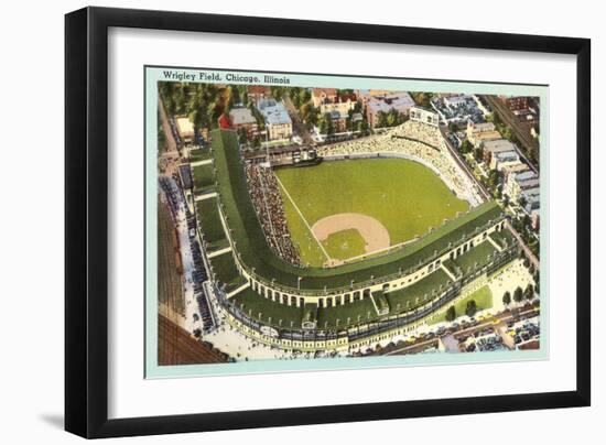 Wrigley Field, Chicago, Illinois-null-Framed Art Print