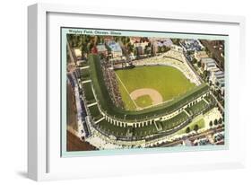 Wrigley Field, Chicago, Illinois-null-Framed Art Print