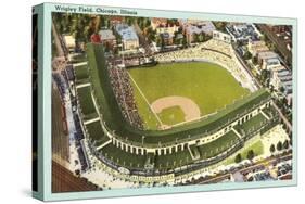 Wrigley Field, Chicago, Illinois-null-Stretched Canvas